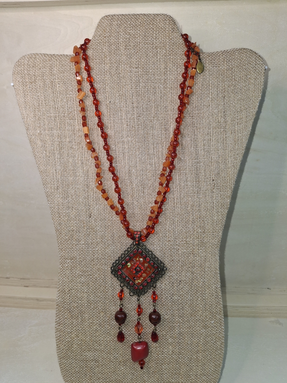 Boho-style Necklace With Pendant